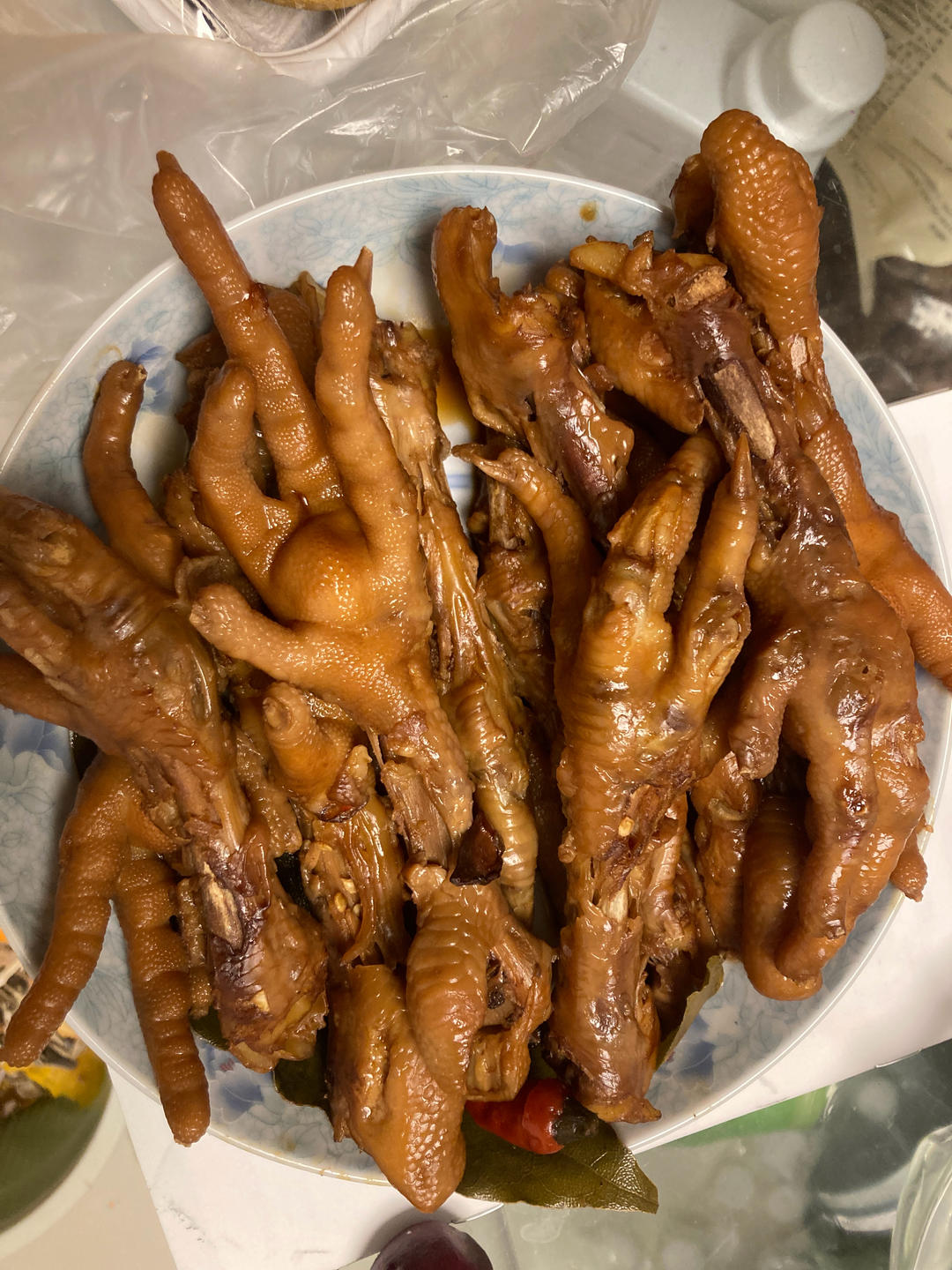 卤鸡爪