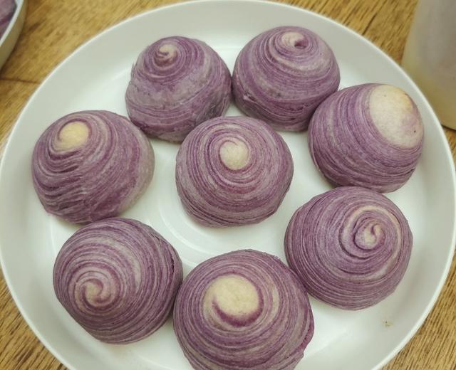 紫晶酥（香芋麻薯酥）