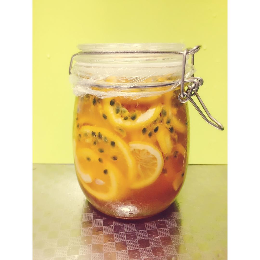 蜂蜜柠檬百香果蜜