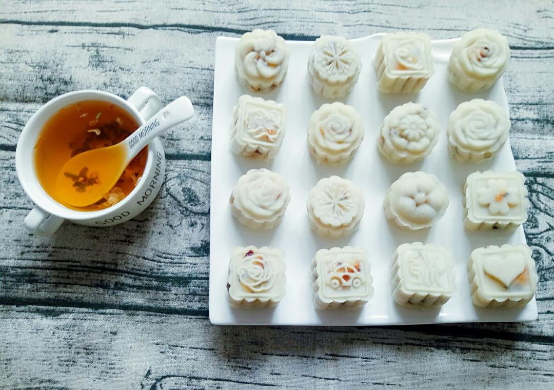 《Tinrry下午茶》冰皮月饼（奶黄馅）