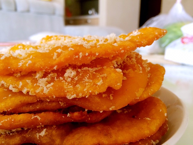 大肚小象做的脆皮南瓜饼