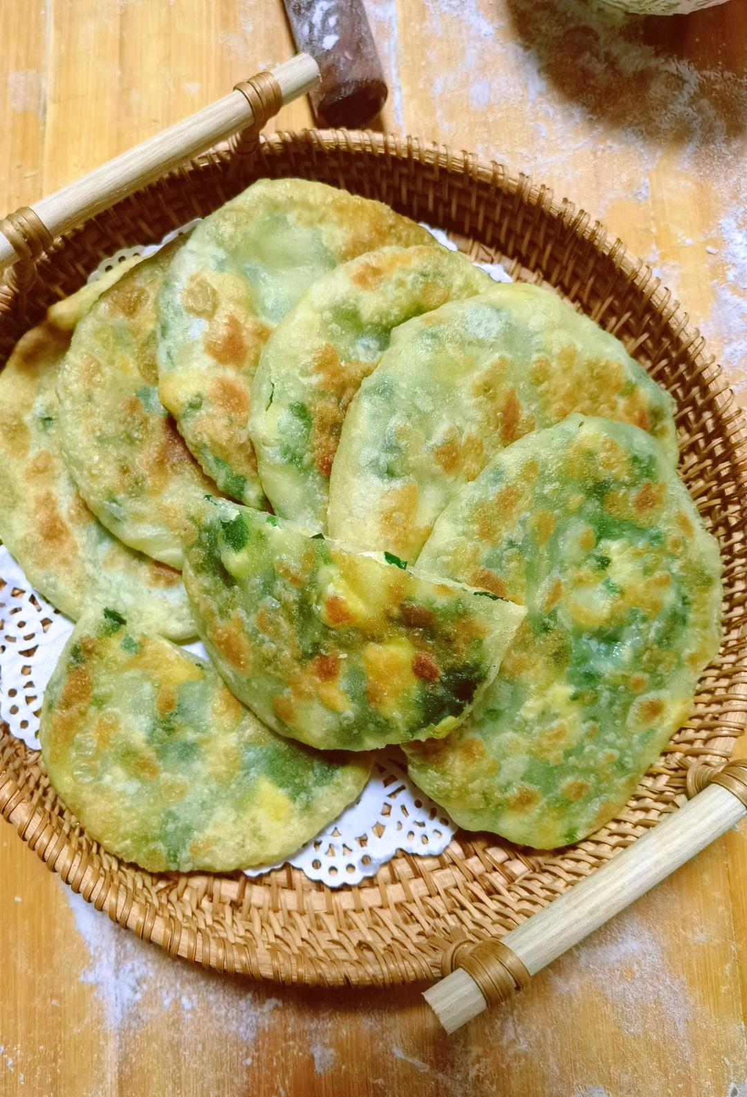 韭菜盒子（湿面，搅面）