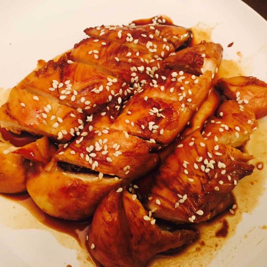 照烧鸡腿饭