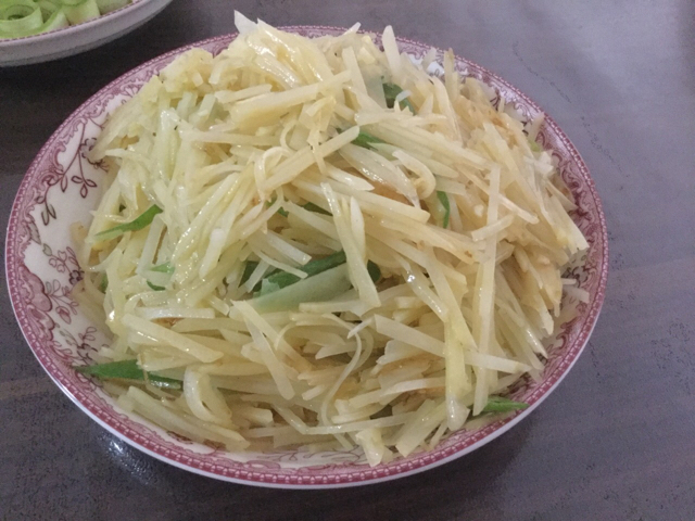 青椒土豆丝