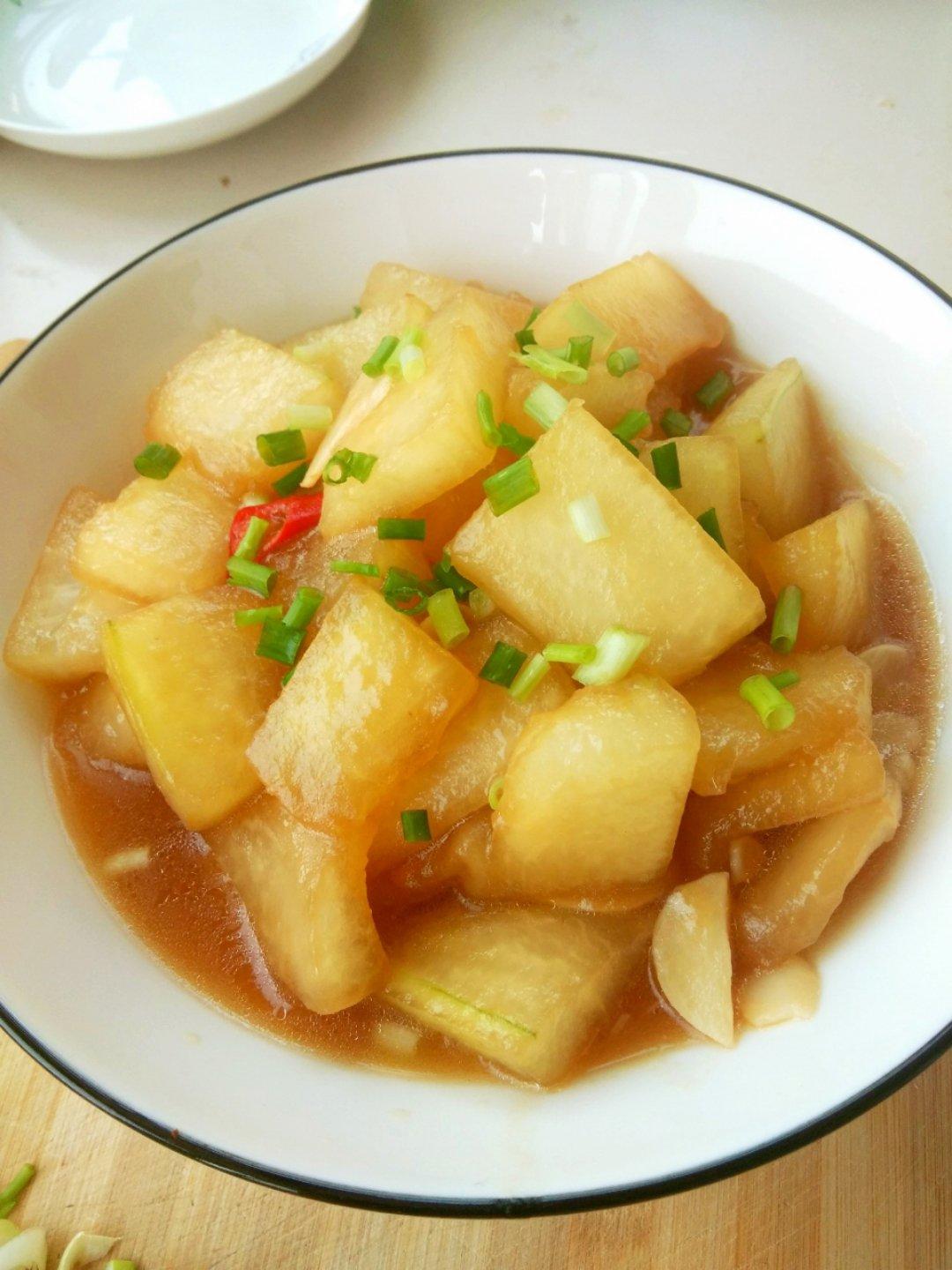 蚝油焖冬瓜