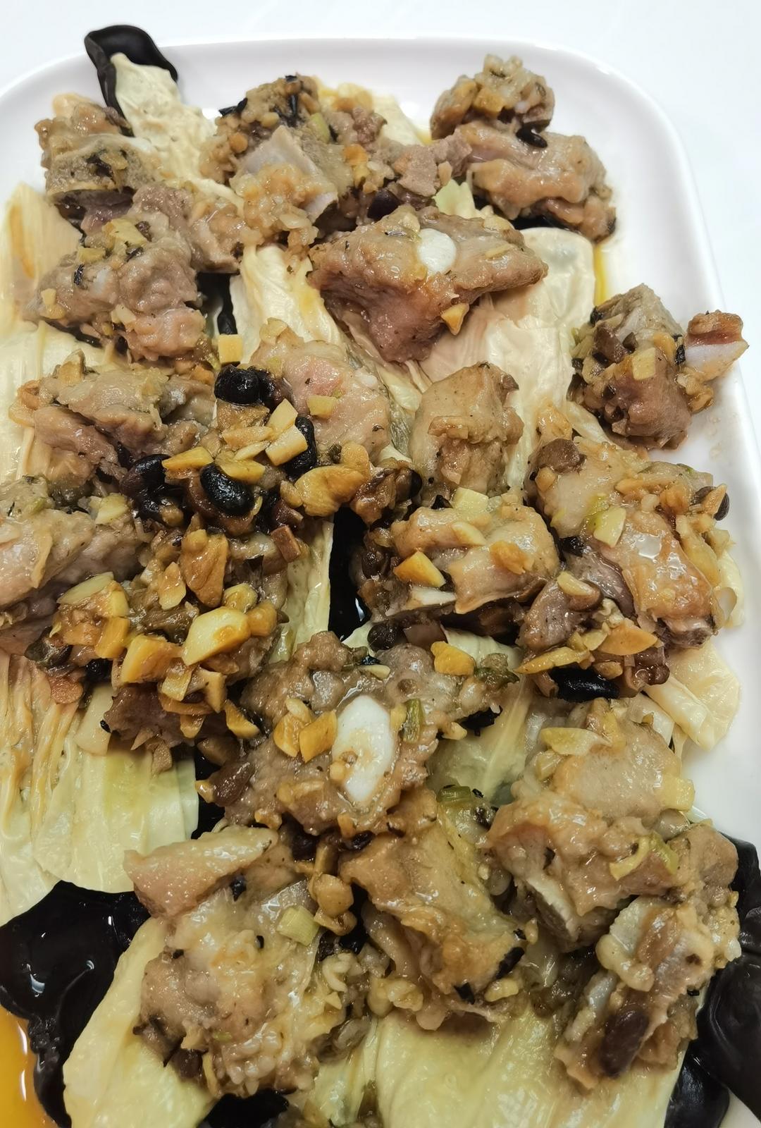 豆豉蒸排骨