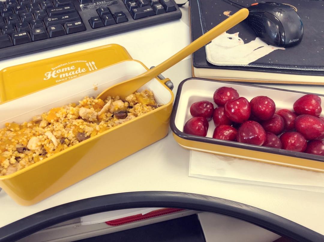 【营养月子餐】小米南瓜藜麦鸡肉饭-缓解疲劳