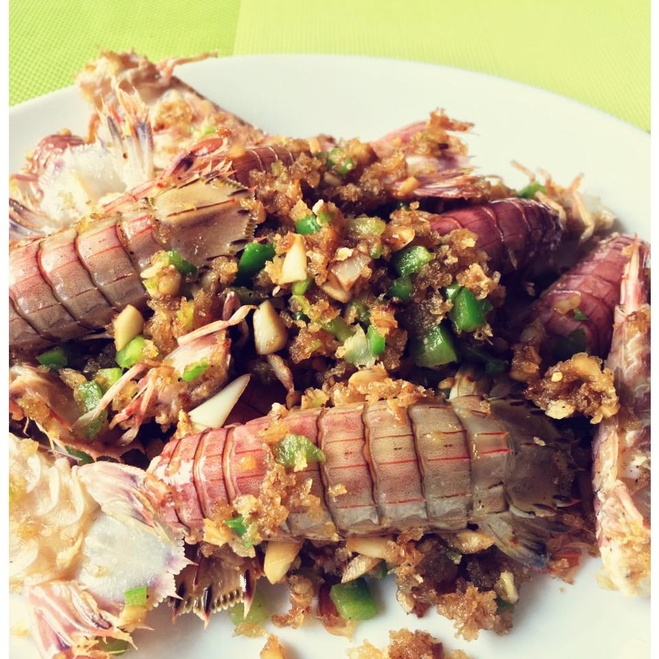 避风塘炒皮皮虾