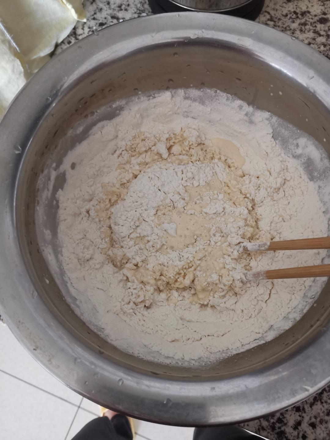 纯奶手撕吐司的做法 步骤1