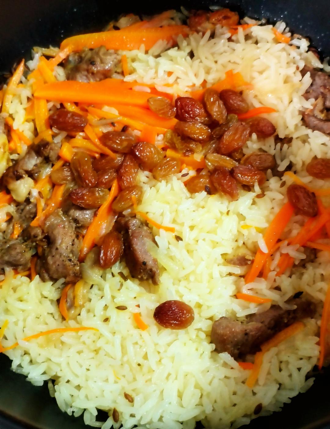 我宣布这是我吃过最好吃的羊肉手抓饭