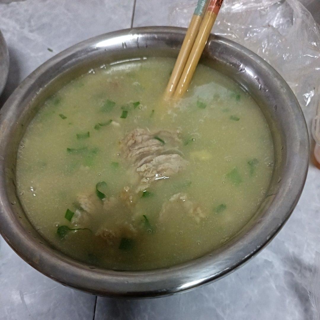 锤肉片汤