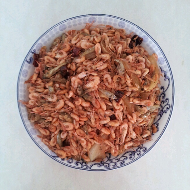 虾米炒小鱼的做法
