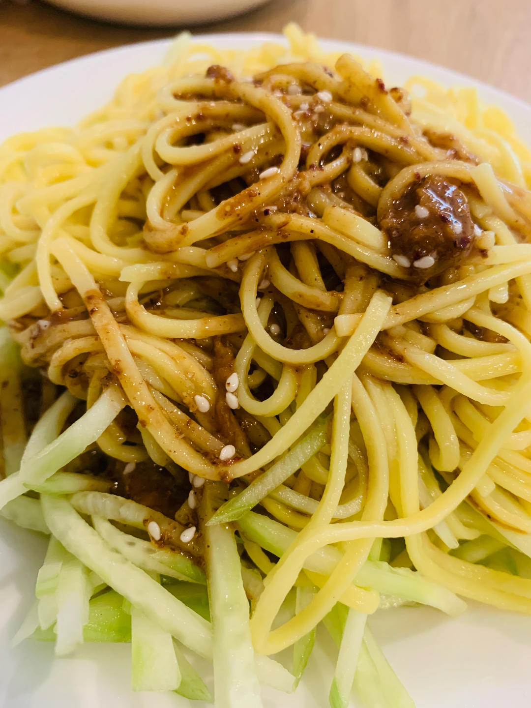 鸡丝凉面的做法