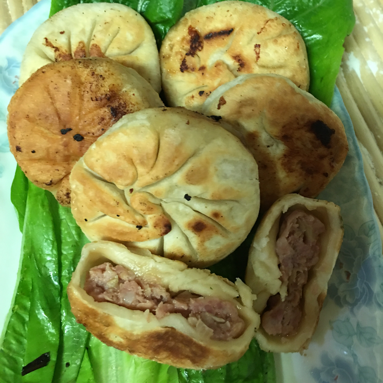 家常酱香肉饼 Minced Pork Pancake