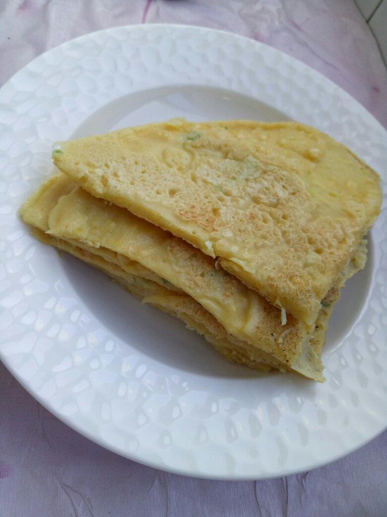 葱花鸡蛋饼