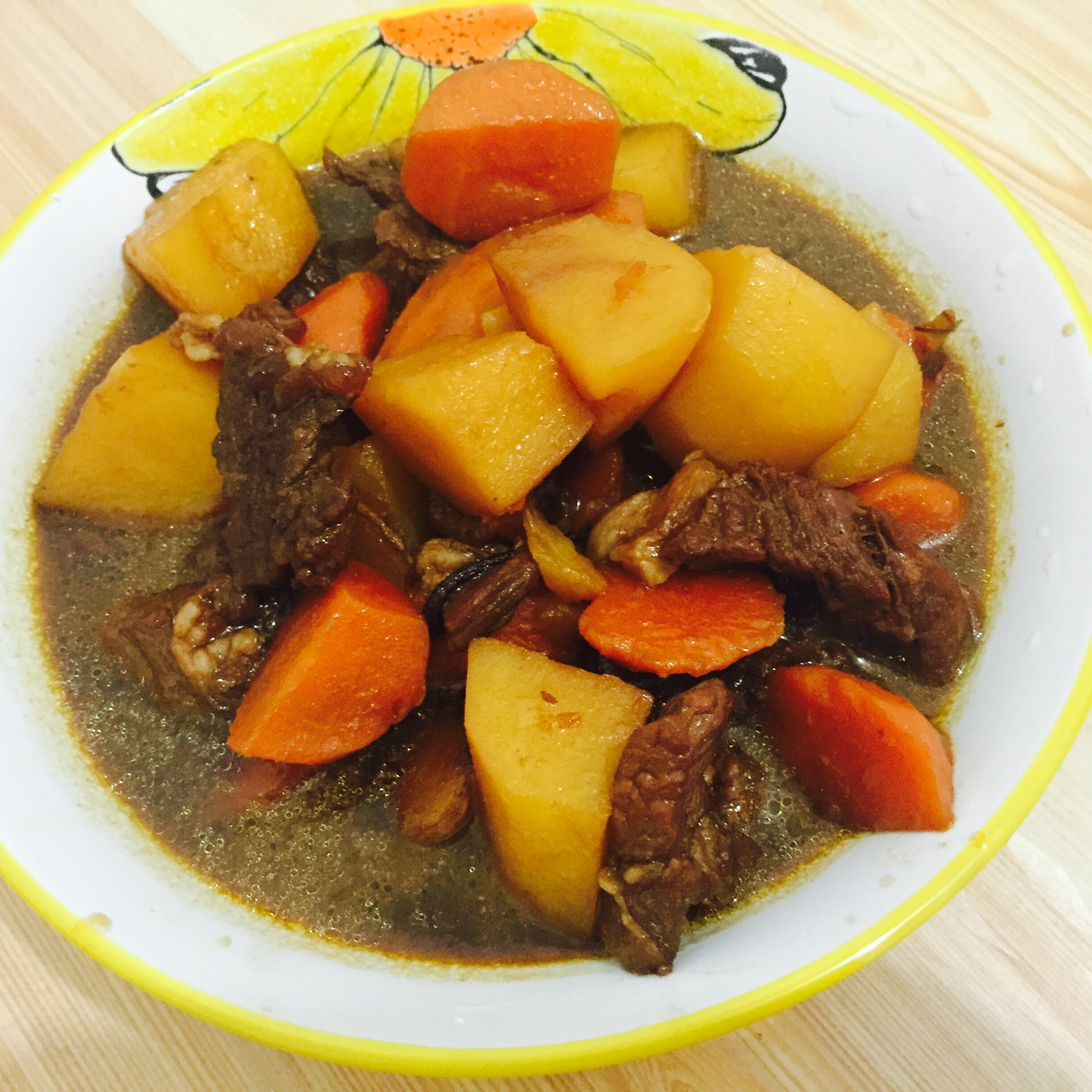 土豆烧牛肉