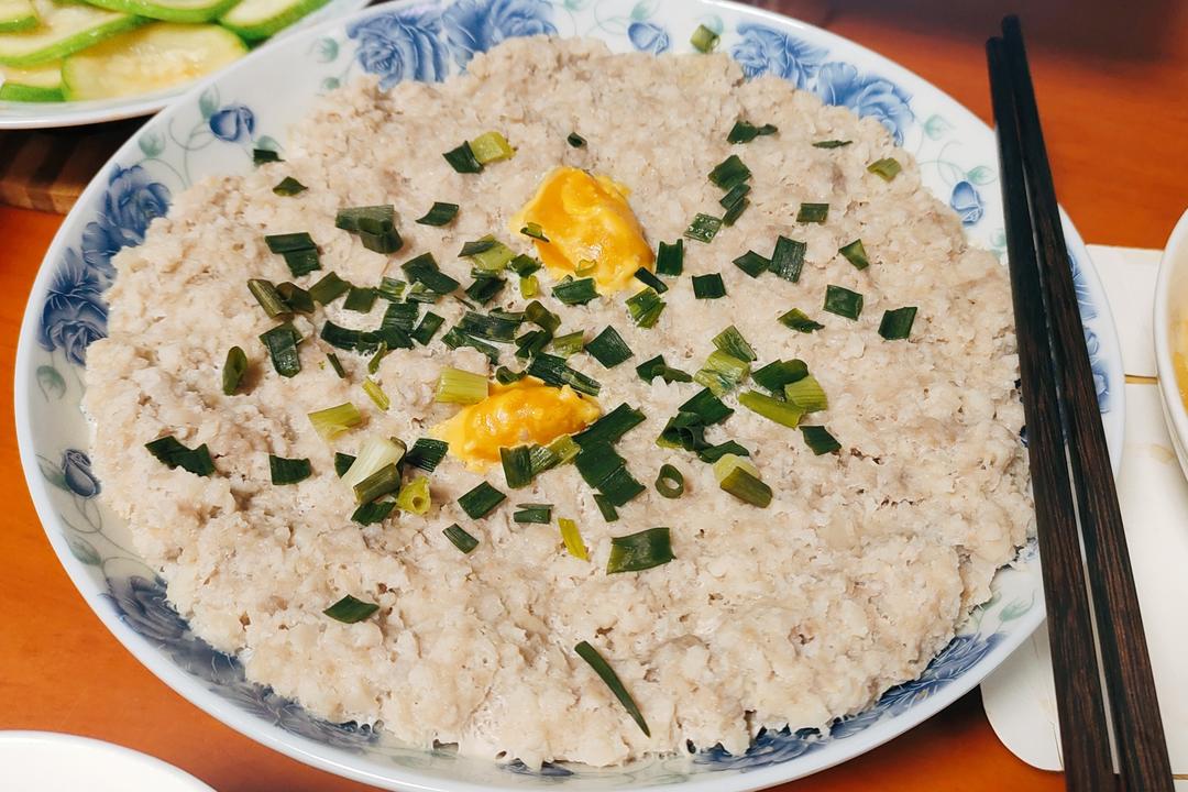 秋天必吃💕莲藕蒸肉饼
