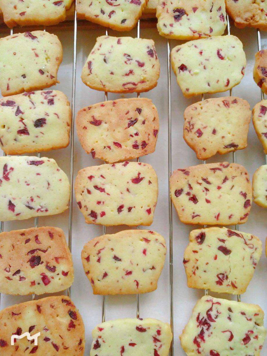 低糖少油版蔓越莓饼干