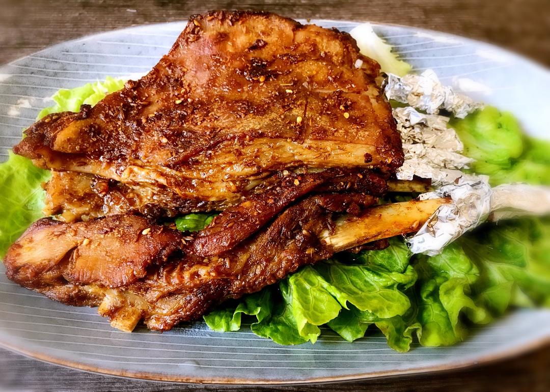 孜然烤羊排
