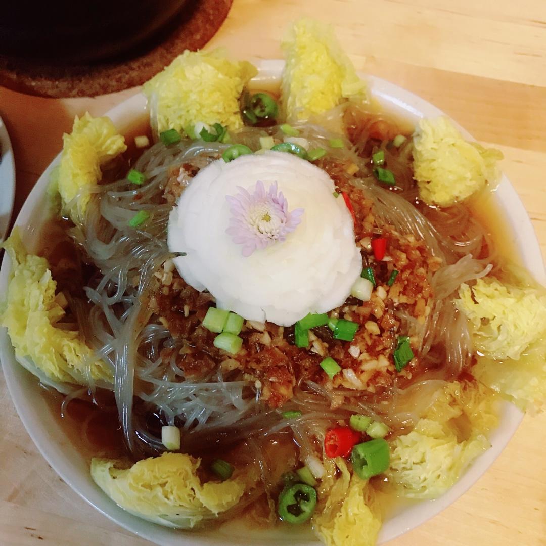 蒜蓉粉丝蒸娃娃菜