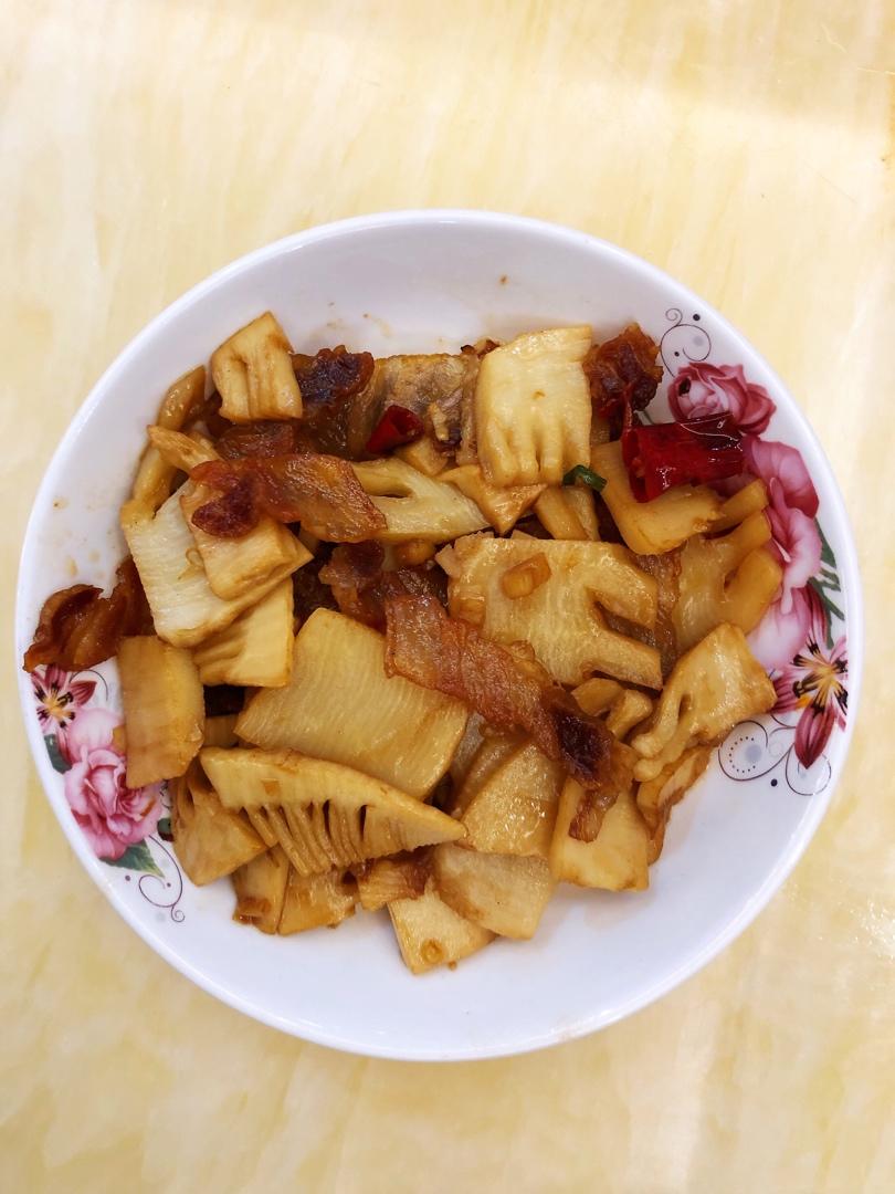 ㊙️腊味‼️家常菜‼️冬笋炒腊肉
