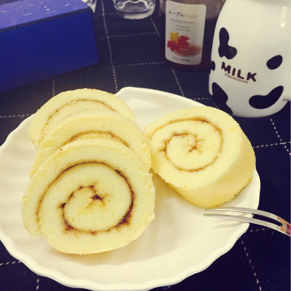 原味蛋糕卷
