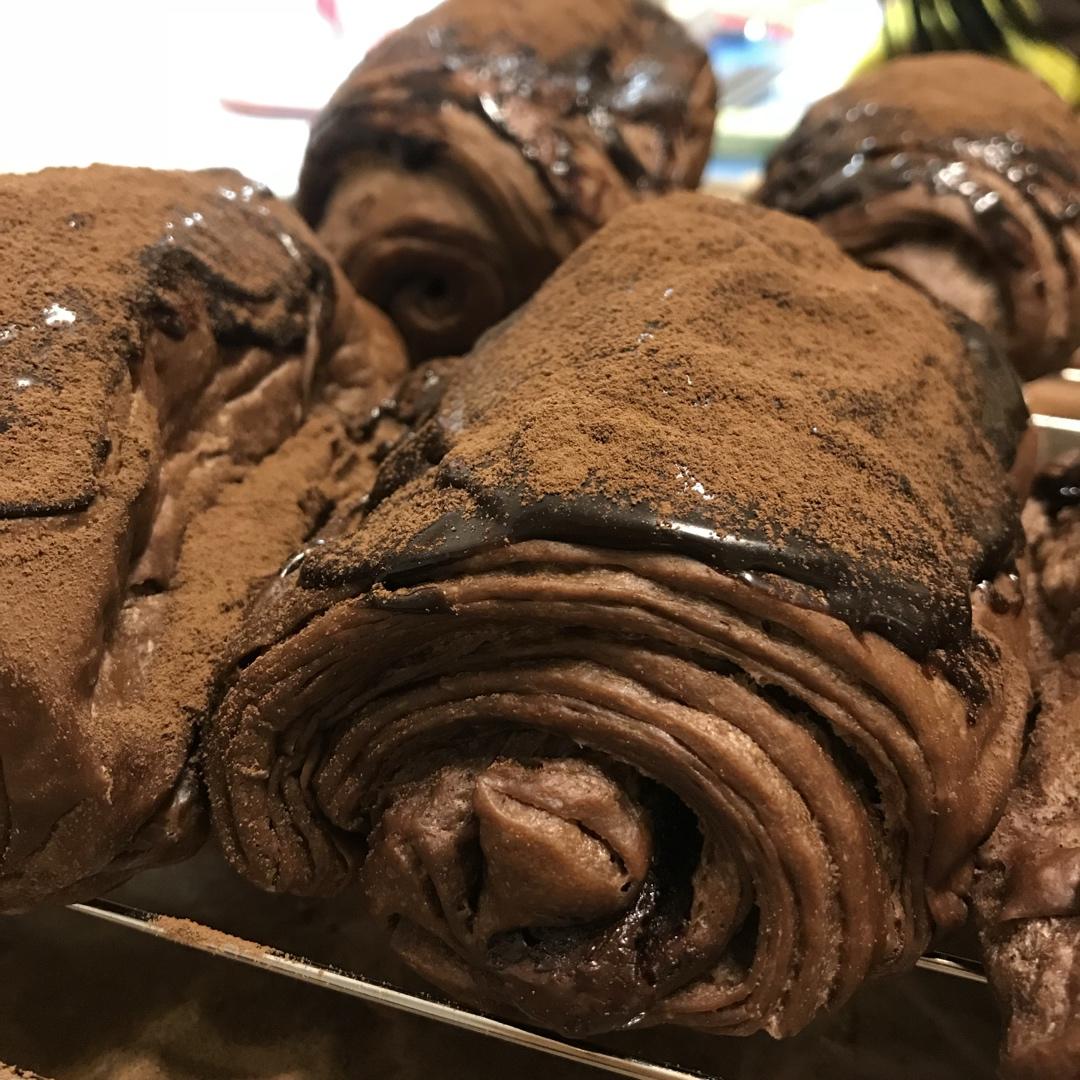 脏脏包-可颂牛角包Chocolate Croissants