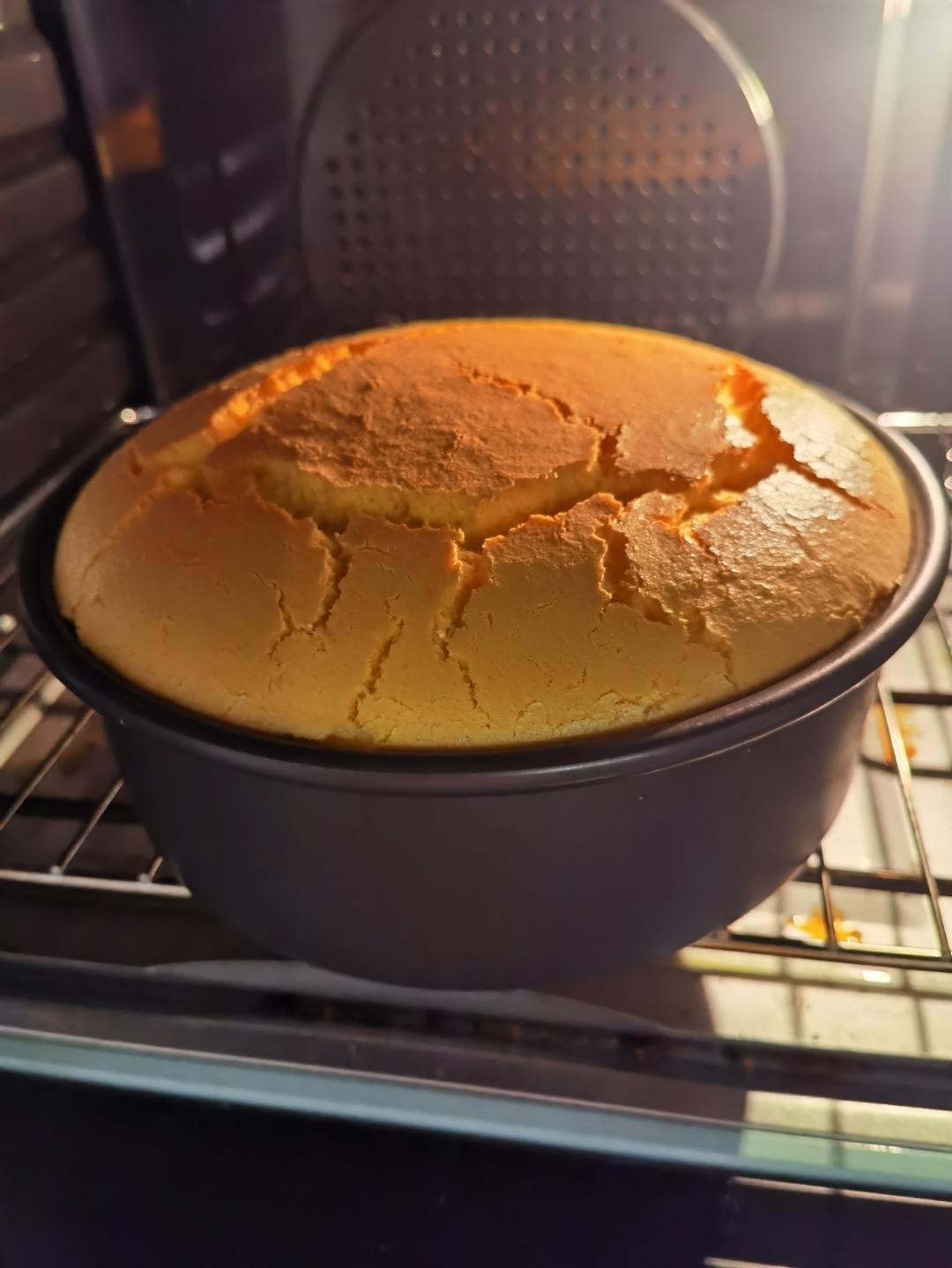 超柔软6寸戚风蛋糕(附8寸配方)零失败 超详细‼️含操作视频