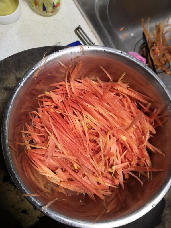 【教你如何快速切丝 胡萝卜丝 土豆丝等图片】快乐小胜_下厨房
