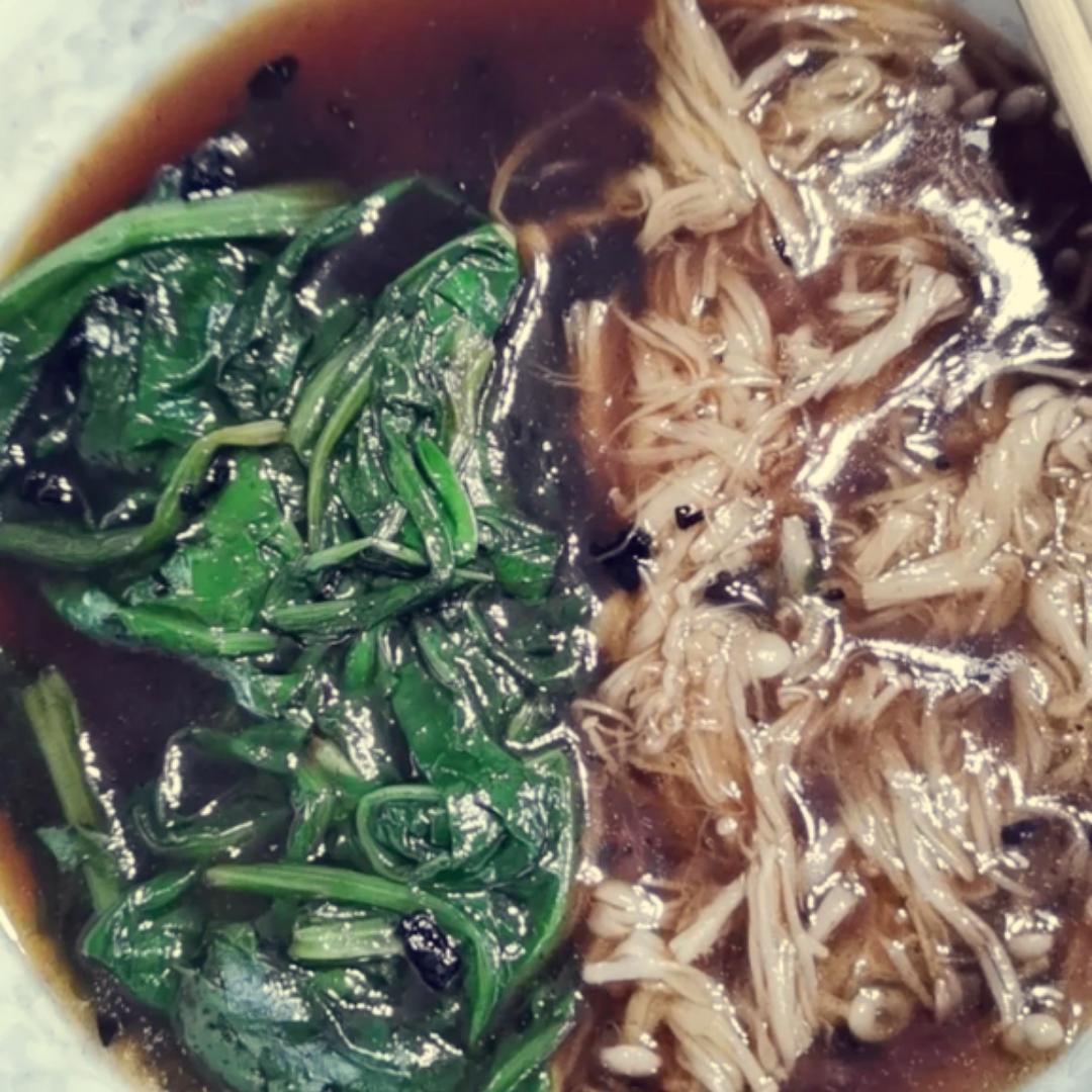 白灼生菜