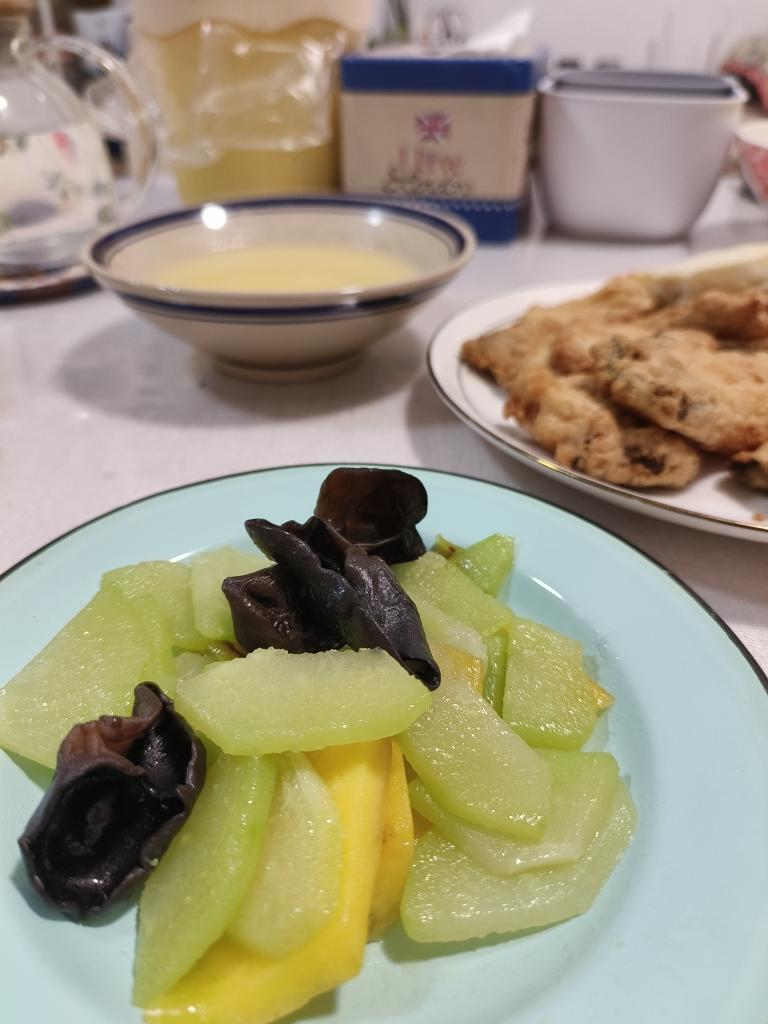 清炒佛手瓜