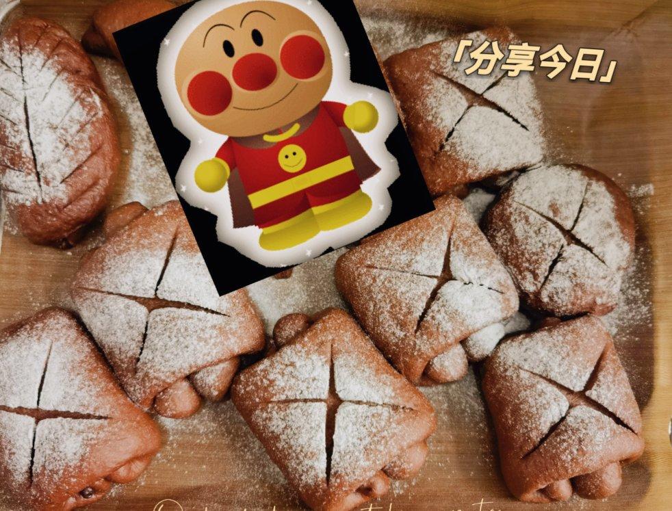 巧克力牛角包