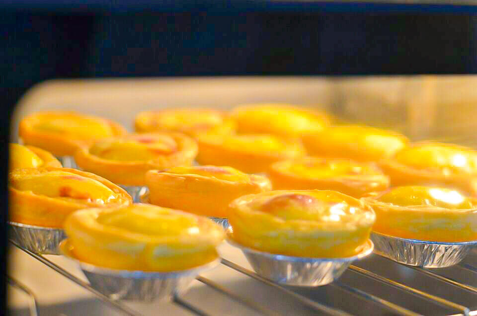 无蛋腥味の香草蛋挞--北鼎烤箱版