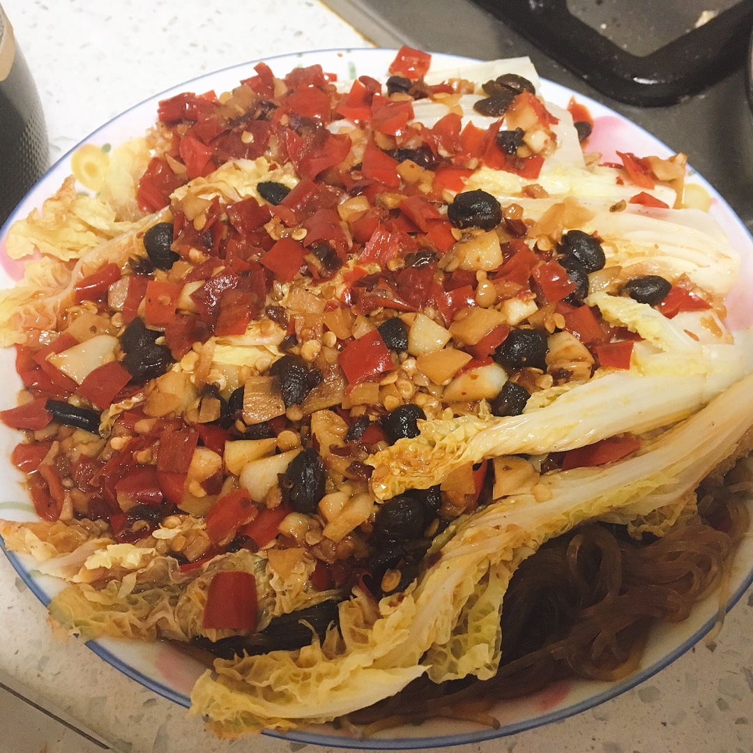 蒜蓉粉丝娃娃菜