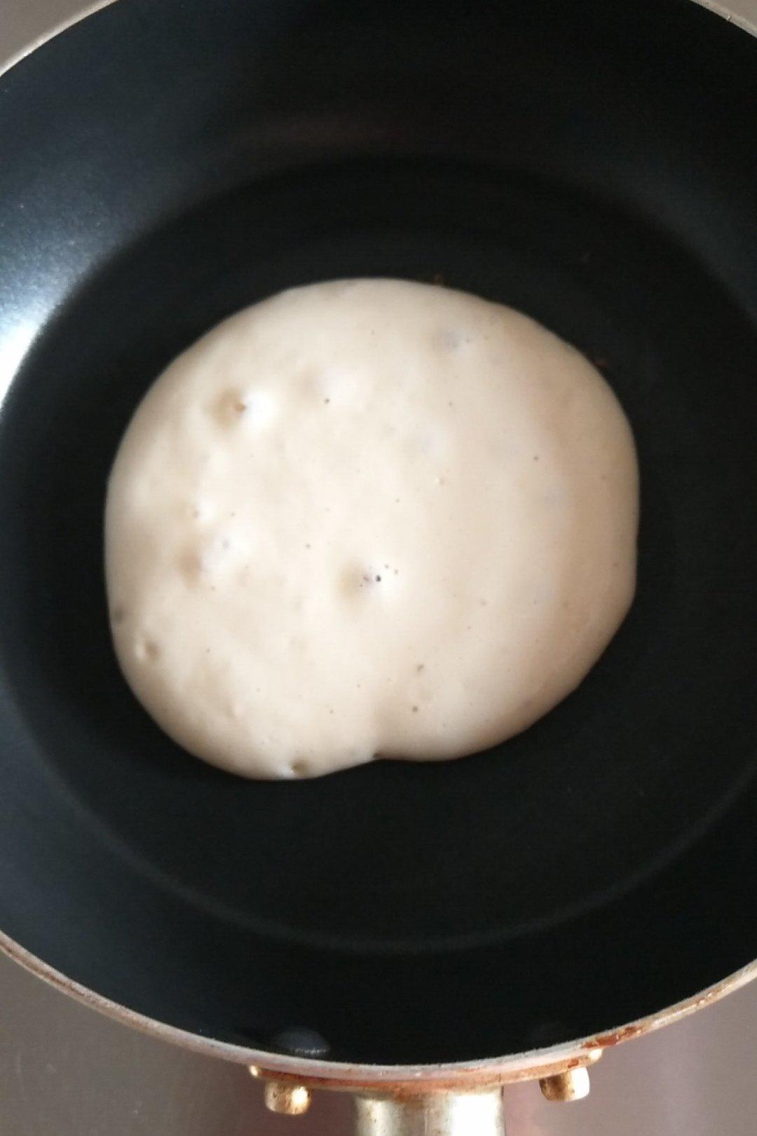 超级简单pancake【无黄油健康版】