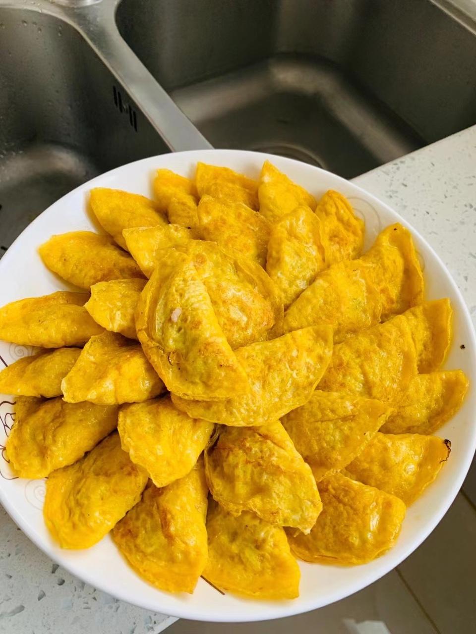 蛋饺——汤勺版