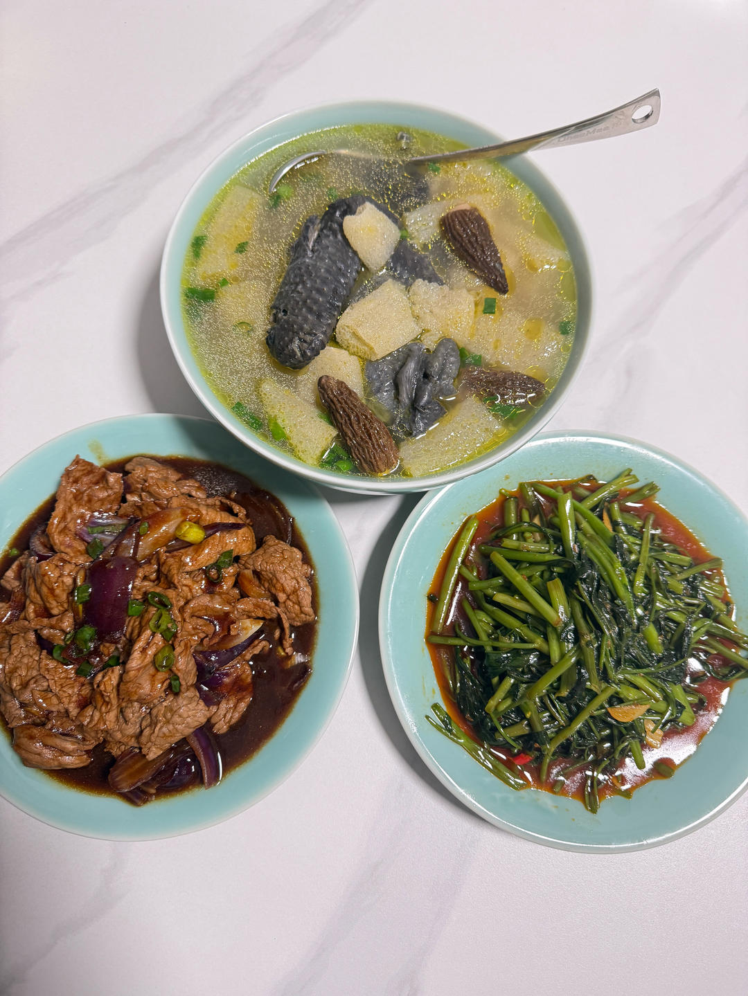 【泰式】虾酱空心菜