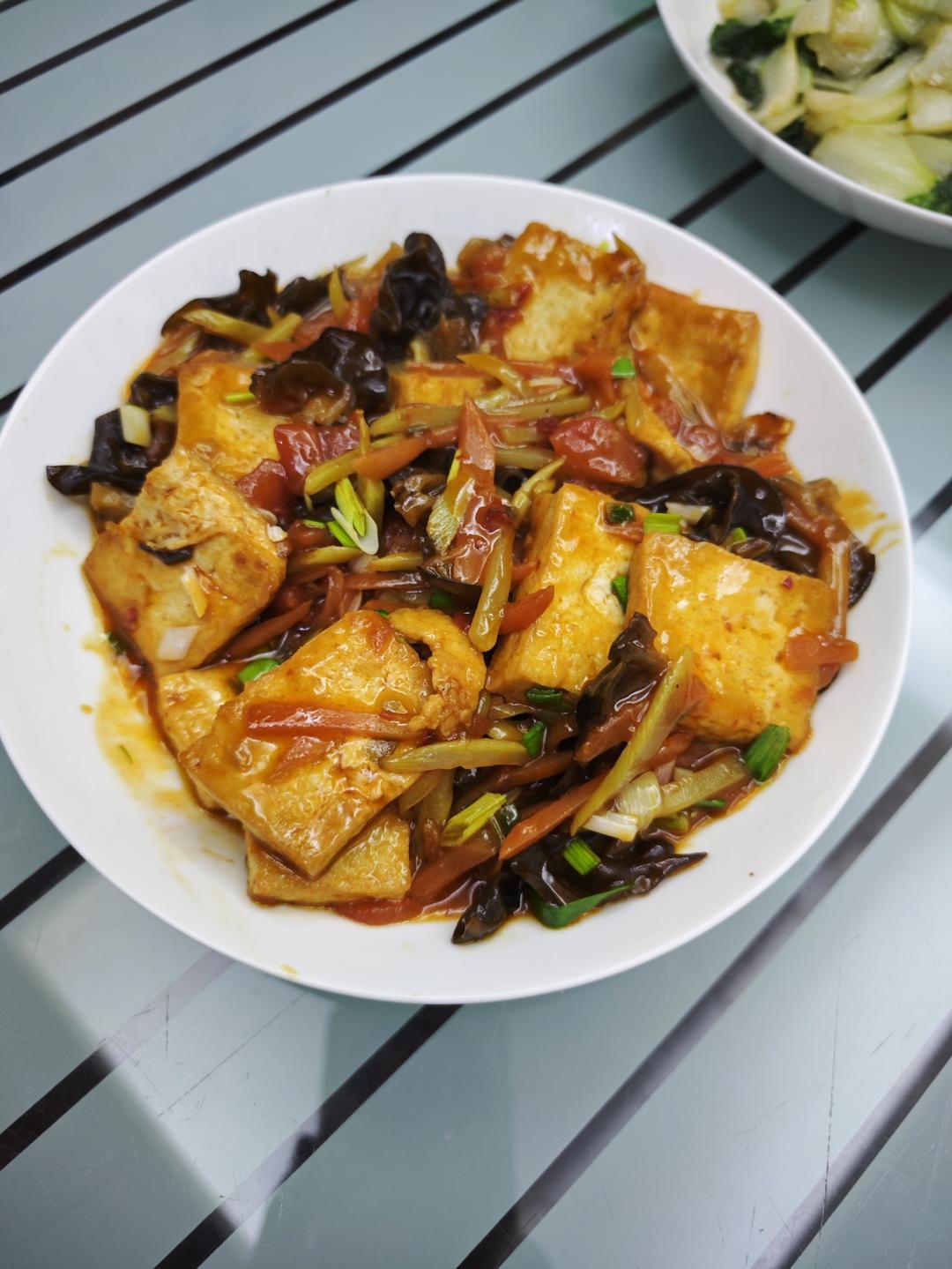 茄汁豆腐
