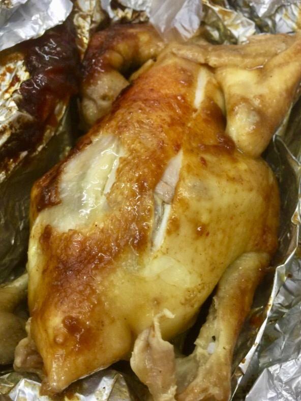 烤箱版简易烤鸡