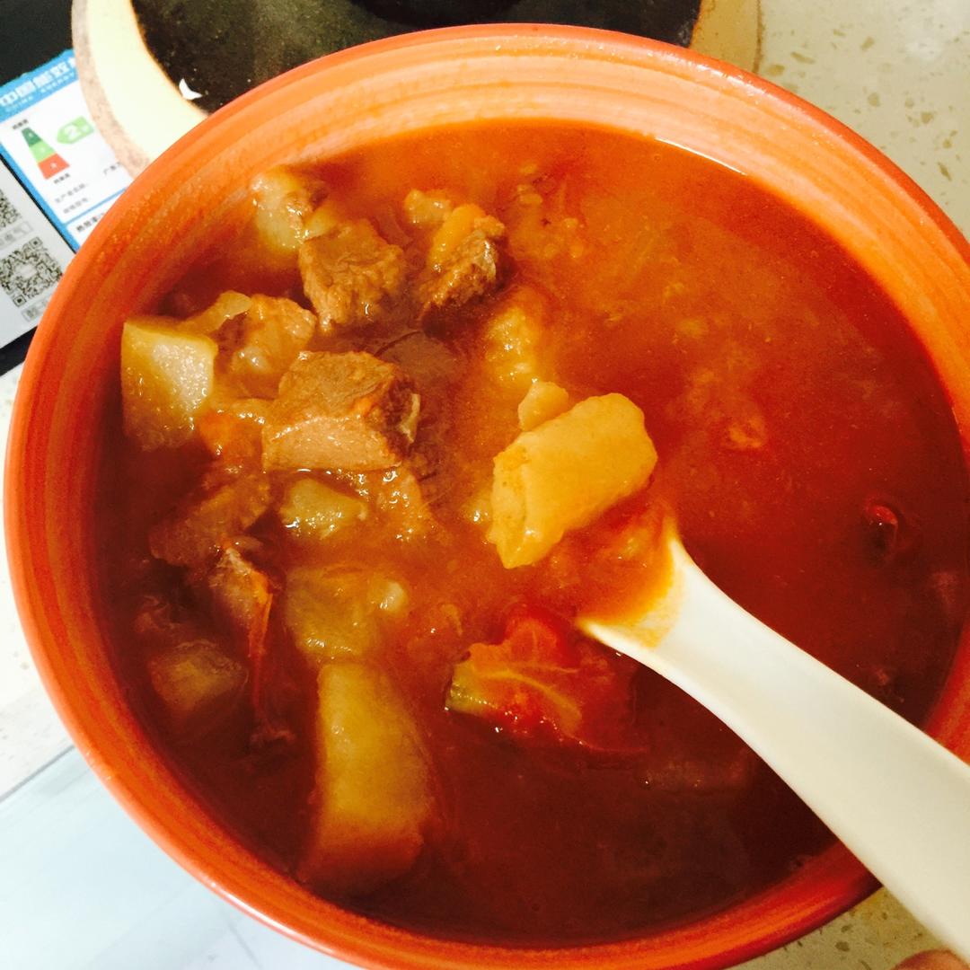 番茄牛肉汤