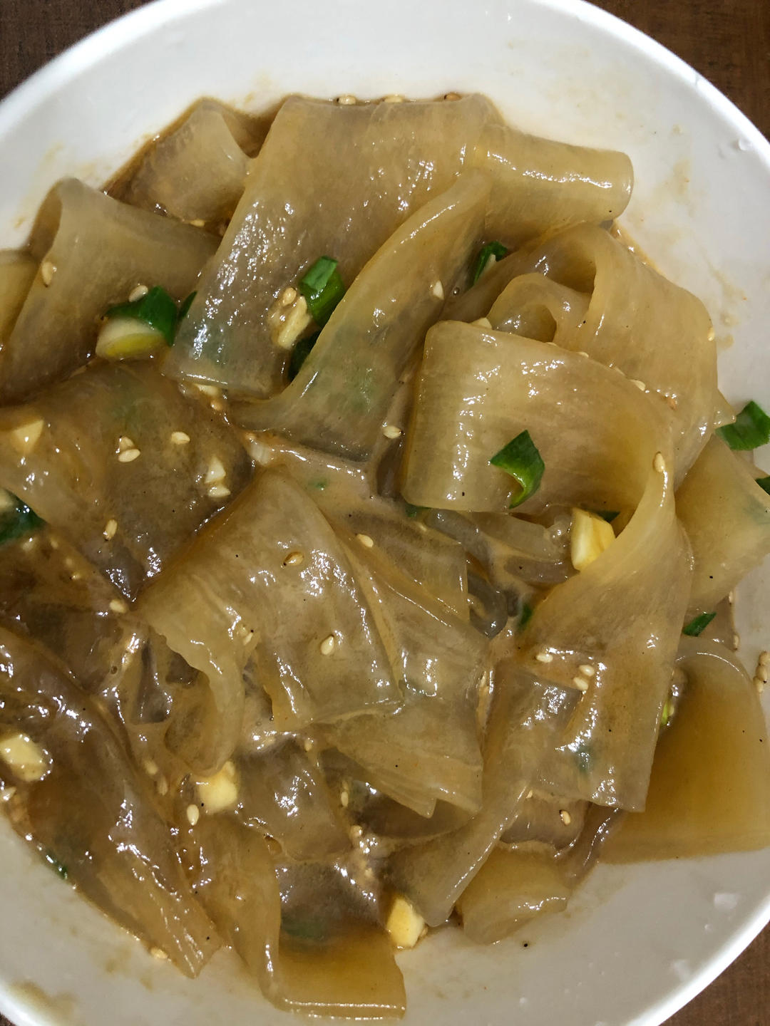 秒杀小夜市的麻酱流汁宽粉