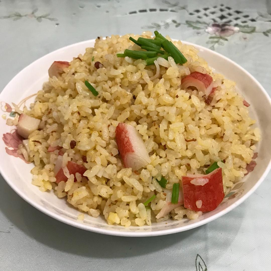 一碗能改善你体质的金黃蛋炒饭