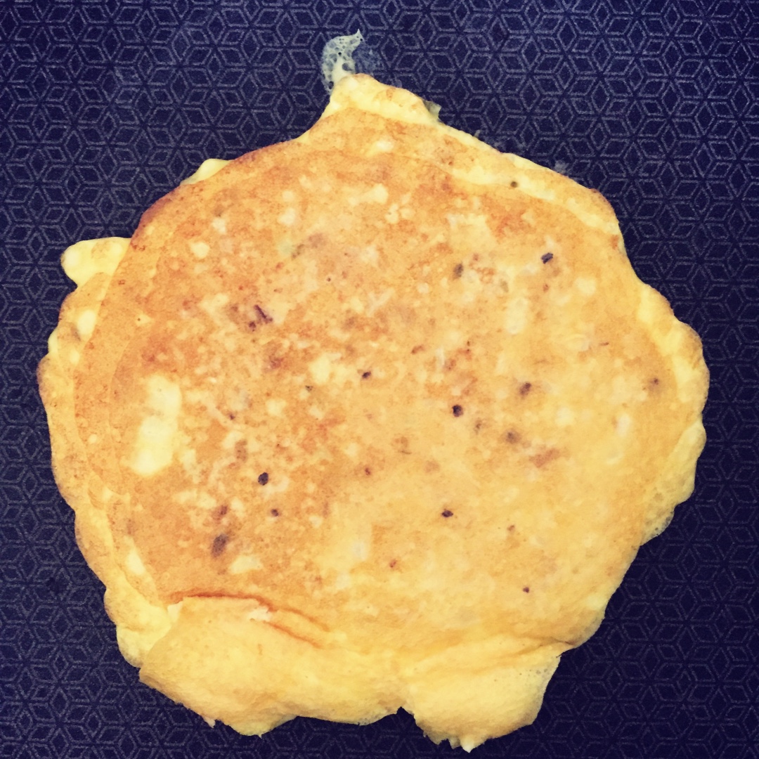西兰花松饼（Cauliflower rice pancake gluten free)