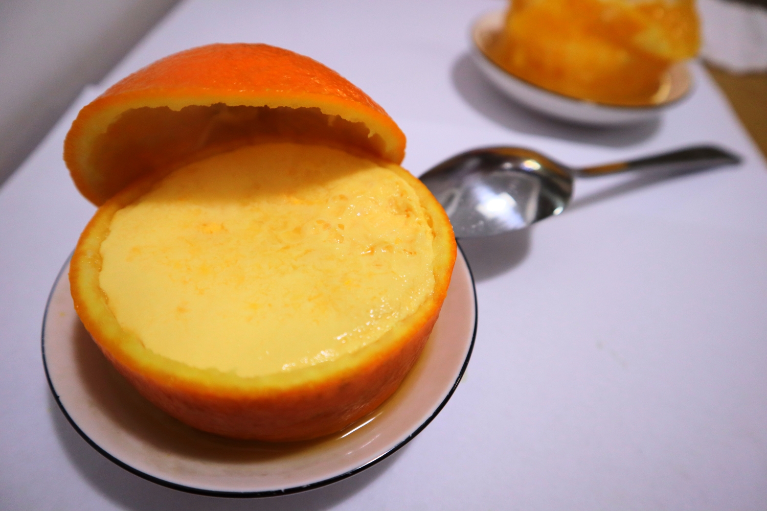 橙子蒸蛋（超级无敌简单，适合刷亮朋友圈儿）的做法