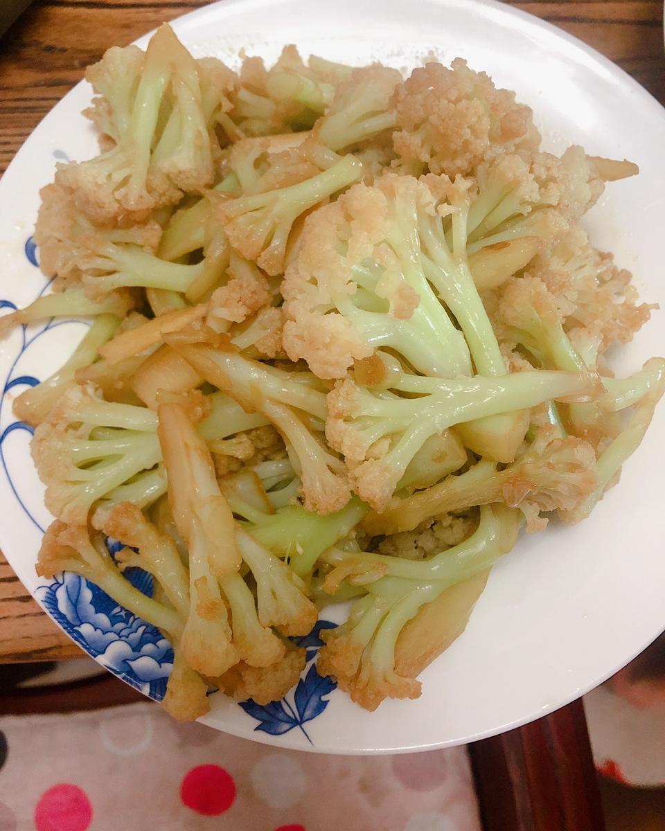 有机菜花家常版
