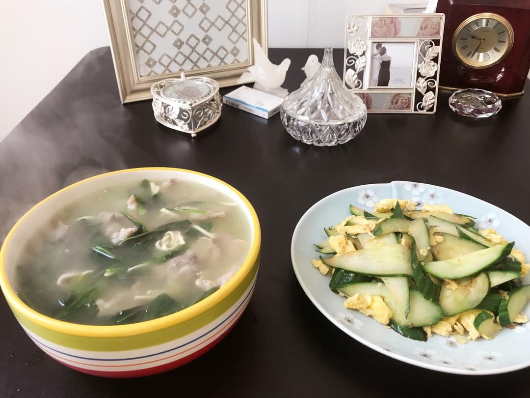 黄金菠菜鸡蛋汤🍲