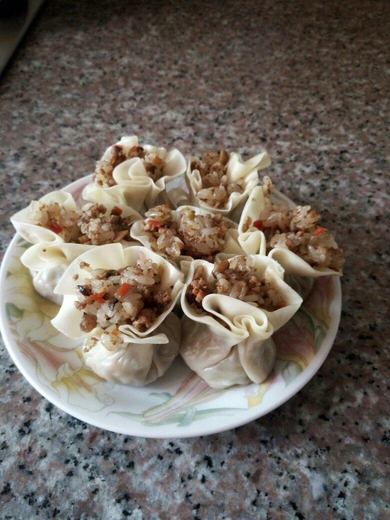 简易糯米烧卖（附烧卖包法）