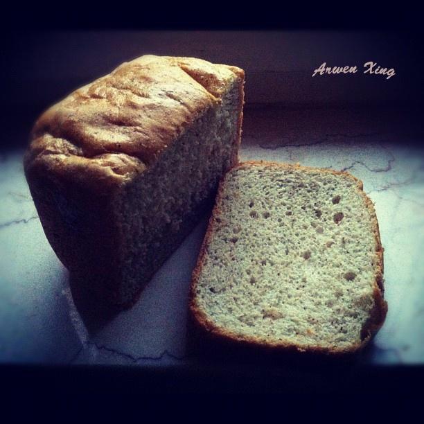 亚麻籽面包（面包机版）的做法