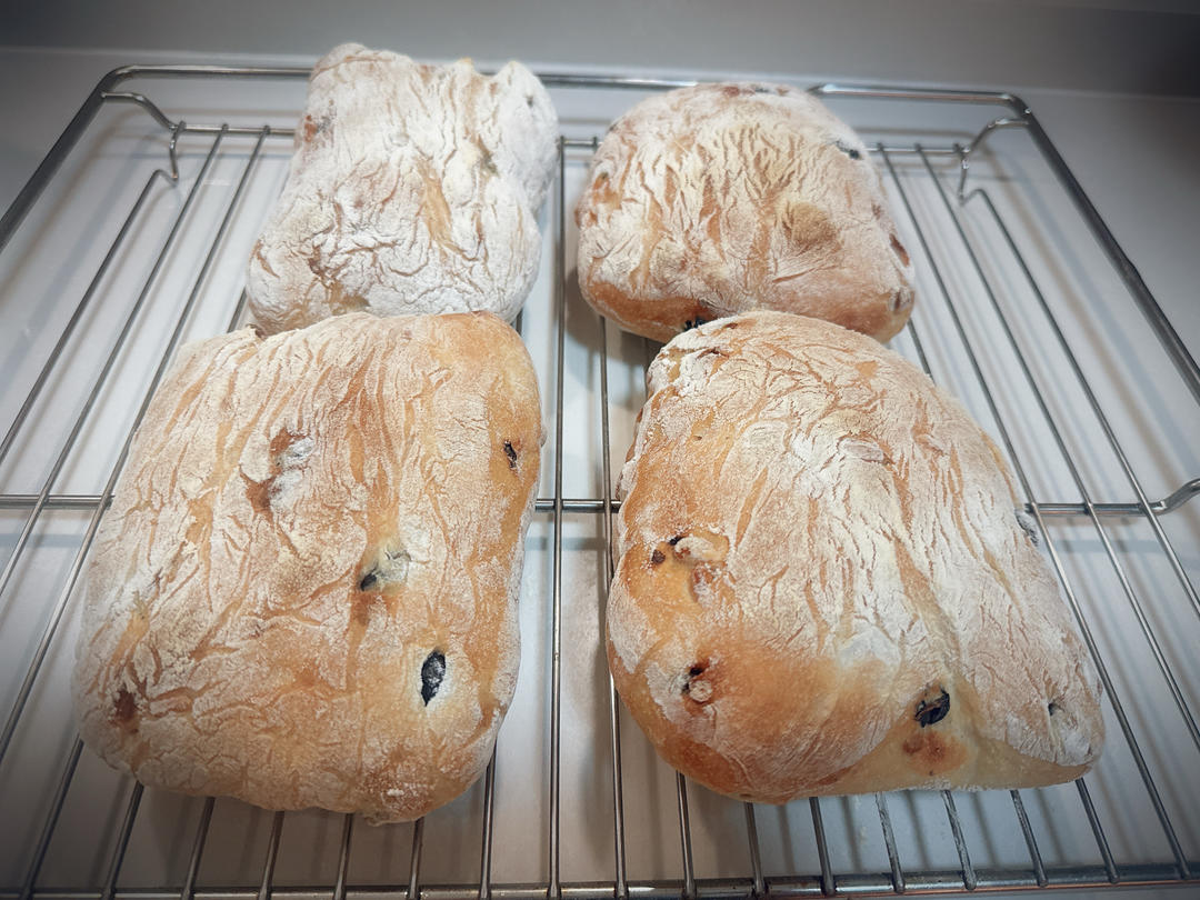 黑豆松子恰巴塔[含水量110%]