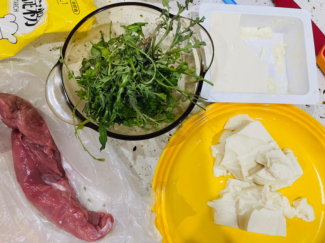荠菜豆腐羹【4月北鼎养生壶食谱】